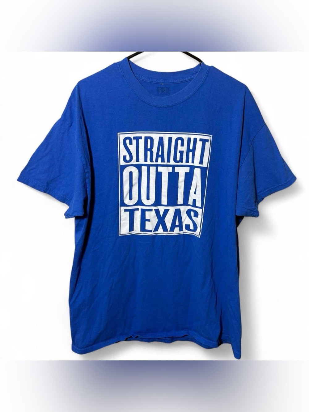 Straight Outta Texas Graphic Tee - Blue